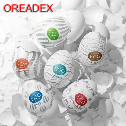 🍑SALE 50% OFF🍆6pcs Masturbator Egg Set | Portable Mini Pocket Stimulator 🍆