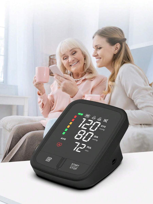 Rechargeable Arm Blood Pressure Monitor – Digital LED, Adult Cuff 22-32cm