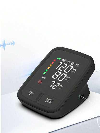 Rechargeable Arm Blood Pressure Monitor – Digital LED, Adult Cuff 22-32cm