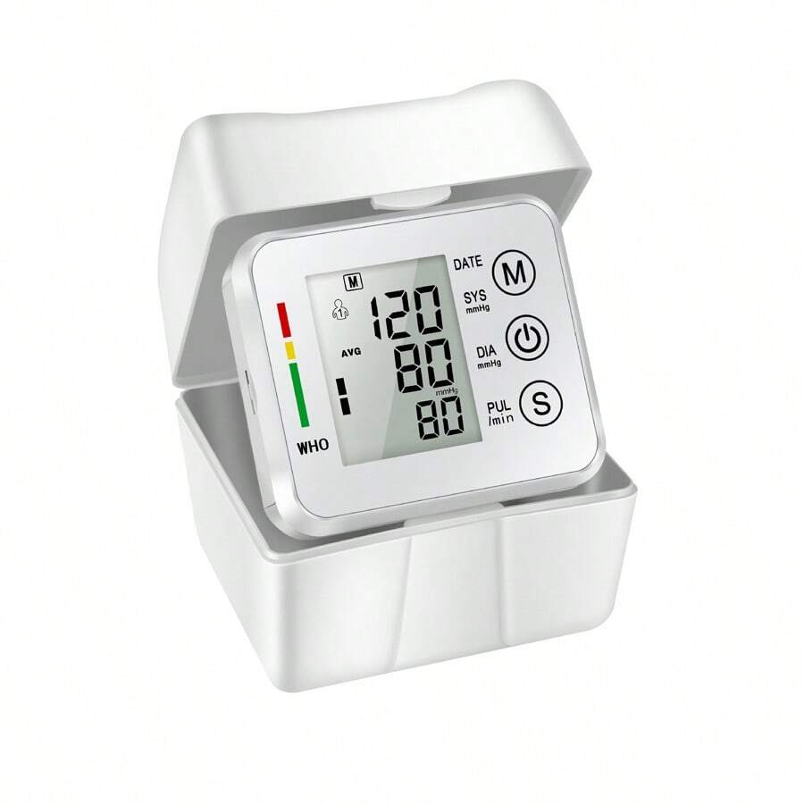 Electronic Wrist Blood Pressure LCD Monitor