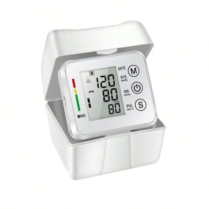 Electronic Wrist Blood Pressure LCD Monitor