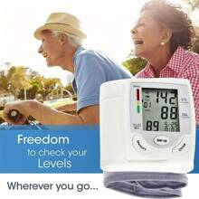 🔔Flash Offer: -50%🔔Automatic Wrist Blood Pressure Monitor – Battery Powered