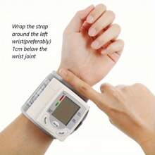 🔔Flash Offer: -50%🔔Automatic Wrist Blood Pressure Monitor – Battery Powered