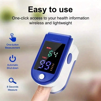 Pulse Oximeter SpO2 & Heart Rate Monitor ( 2-Pack)