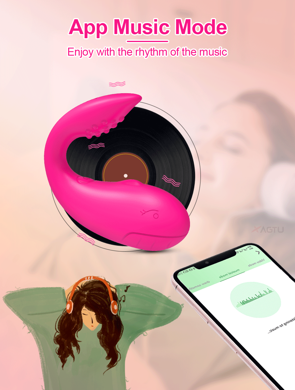 🍑SALE 50% OFF🍆App Bluetooth Control Vibrator Egg for Women 🔥