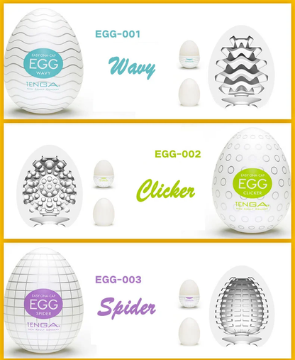 🍑SALE 50% OFF🍆6pcs Masturbator Egg Set | Portable Mini Pocket Stimulator 🍆