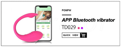 🍑SALE 50% OFF🍆App Bluetooth Control Vibrator Egg for Women 🔥