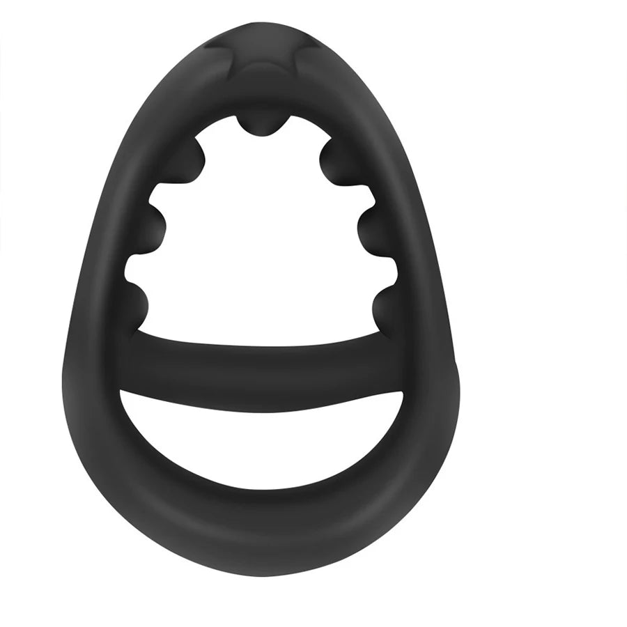 🍑SALE 50% OFF🍆Triangular Silicone Penis Ring with Massage Beads 🍆