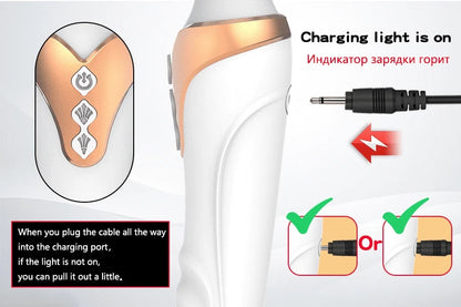 🍑SALE 50% OFF🍑Dildos Vibrator Dual Motor Silicone AV Magic Wand – Powerful G-Spot Clitoris Massager for Women Adults 18+