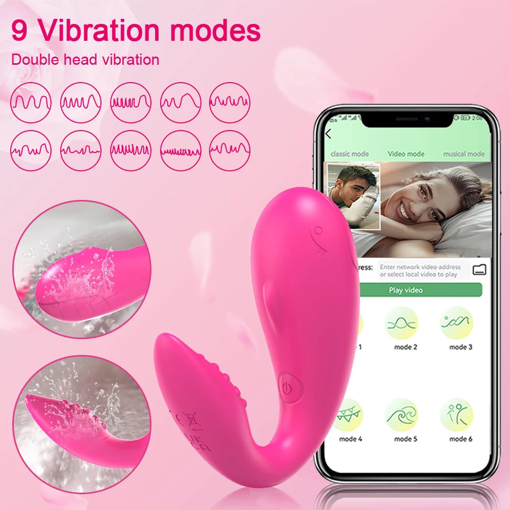 🍑SALE 50% OFF🍆App Bluetooth Control Vibrator Egg for Women 🔥
