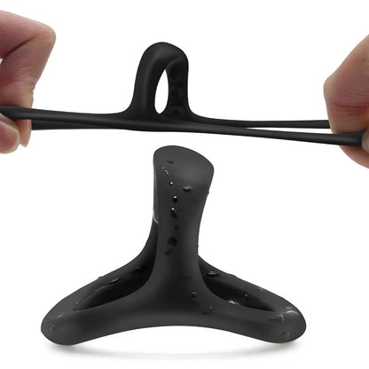 🍑SALE 50% OFF🍆Triangular Silicone Penis Ring with Massage Beads 🍆